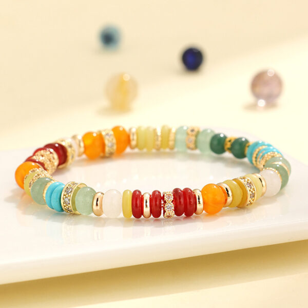 colorful stone bracelets